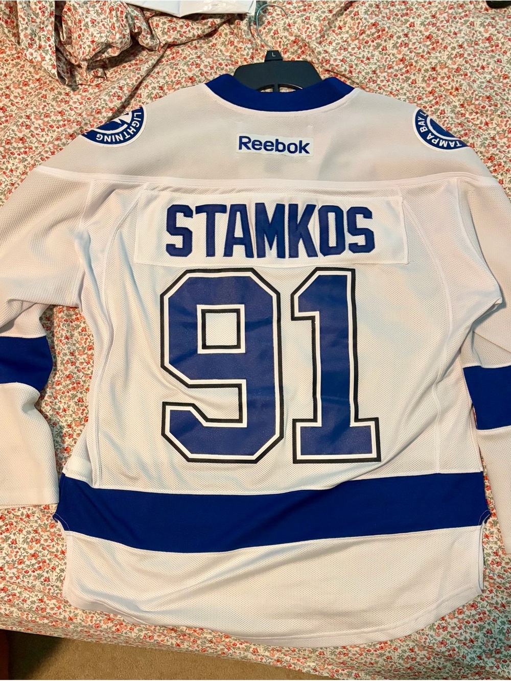 Tampa Bay Lightning Stamkos Hockey Jersey
